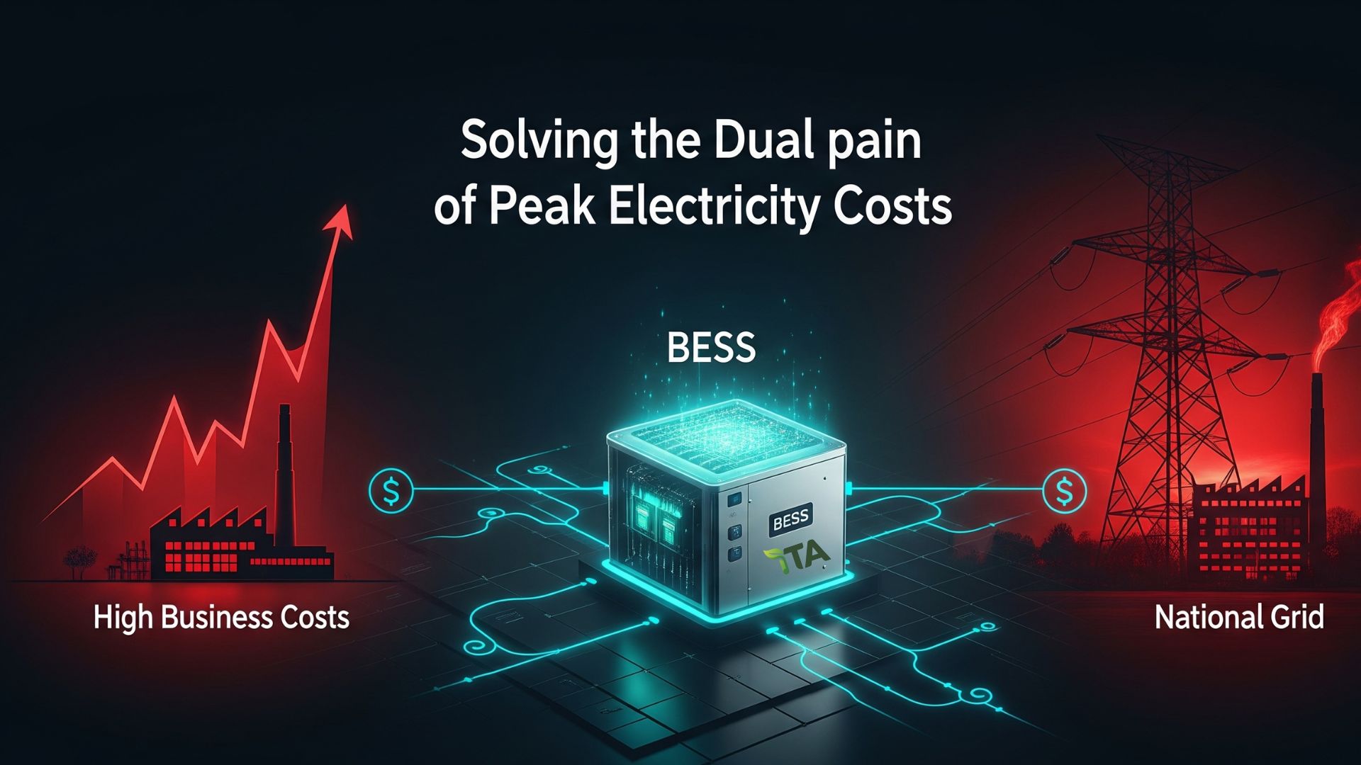 Giá điện cao điểm và giải pháp BESS cho doanh nghiệp