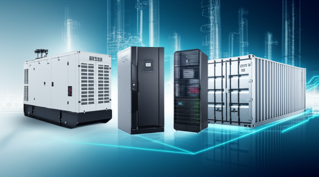 Nguồn Điện Dự Phòng Cho Nhà Máy: So Sánh Máy Phát, UPS và BESS 1 Nguồn Điện Dự Phòng Cho Nhà Máy